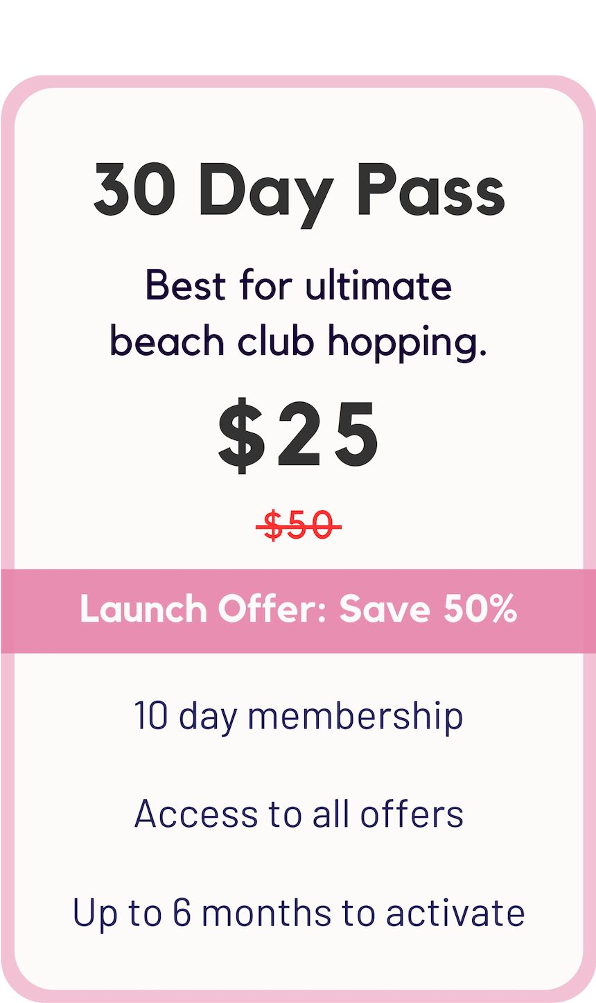30 Day Pass