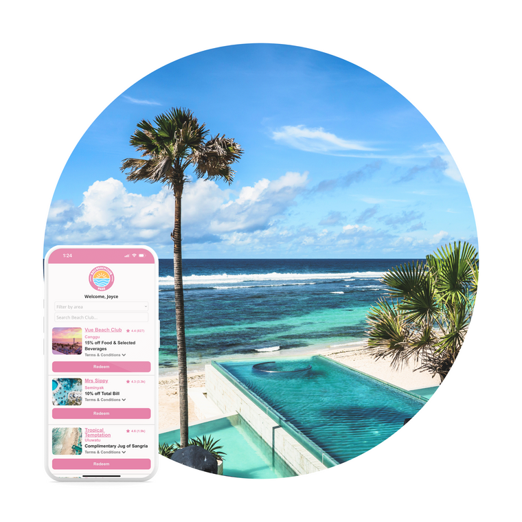 bali beach club pass discount tourist pass