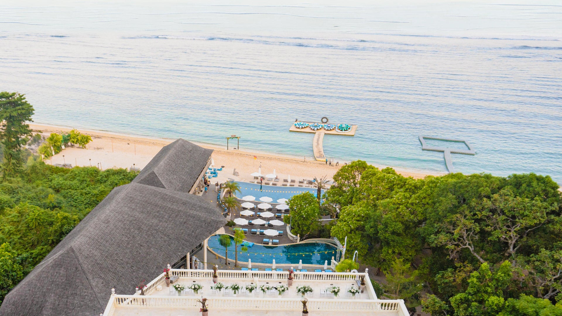 Canna Bali Nusa Dua Bali Beach Club Birds Eye 2025