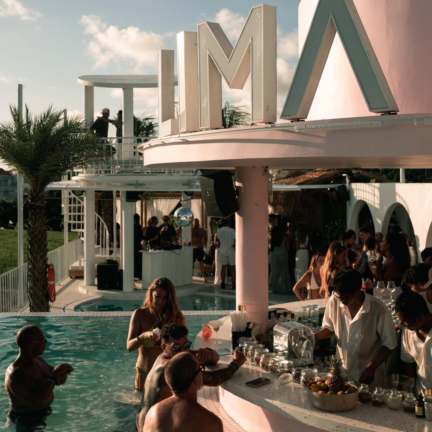 Lima Bay Bali Canggu Rice Fields Day Club Pool Club Beach Club