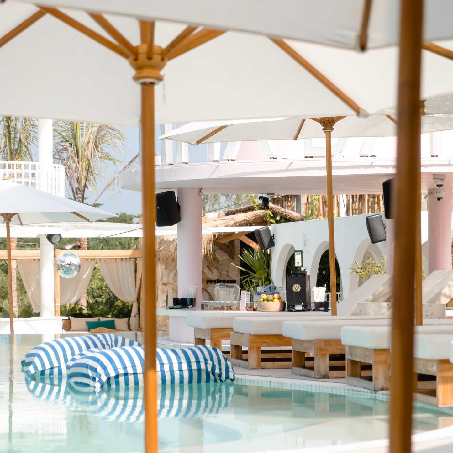 Lima Bay Bali Canggu Rice Fields Day Club Pool Club Beach Club