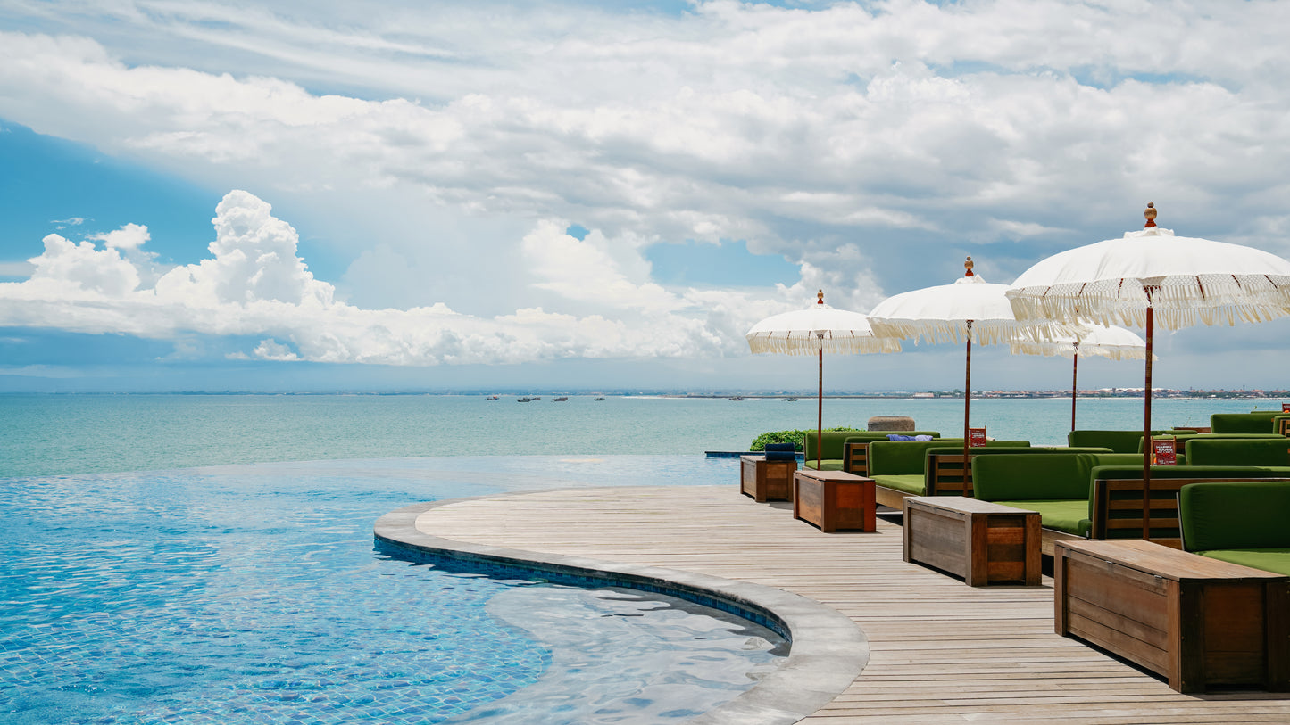 Locca Sea House in Jimbaran Bali Sunset Views