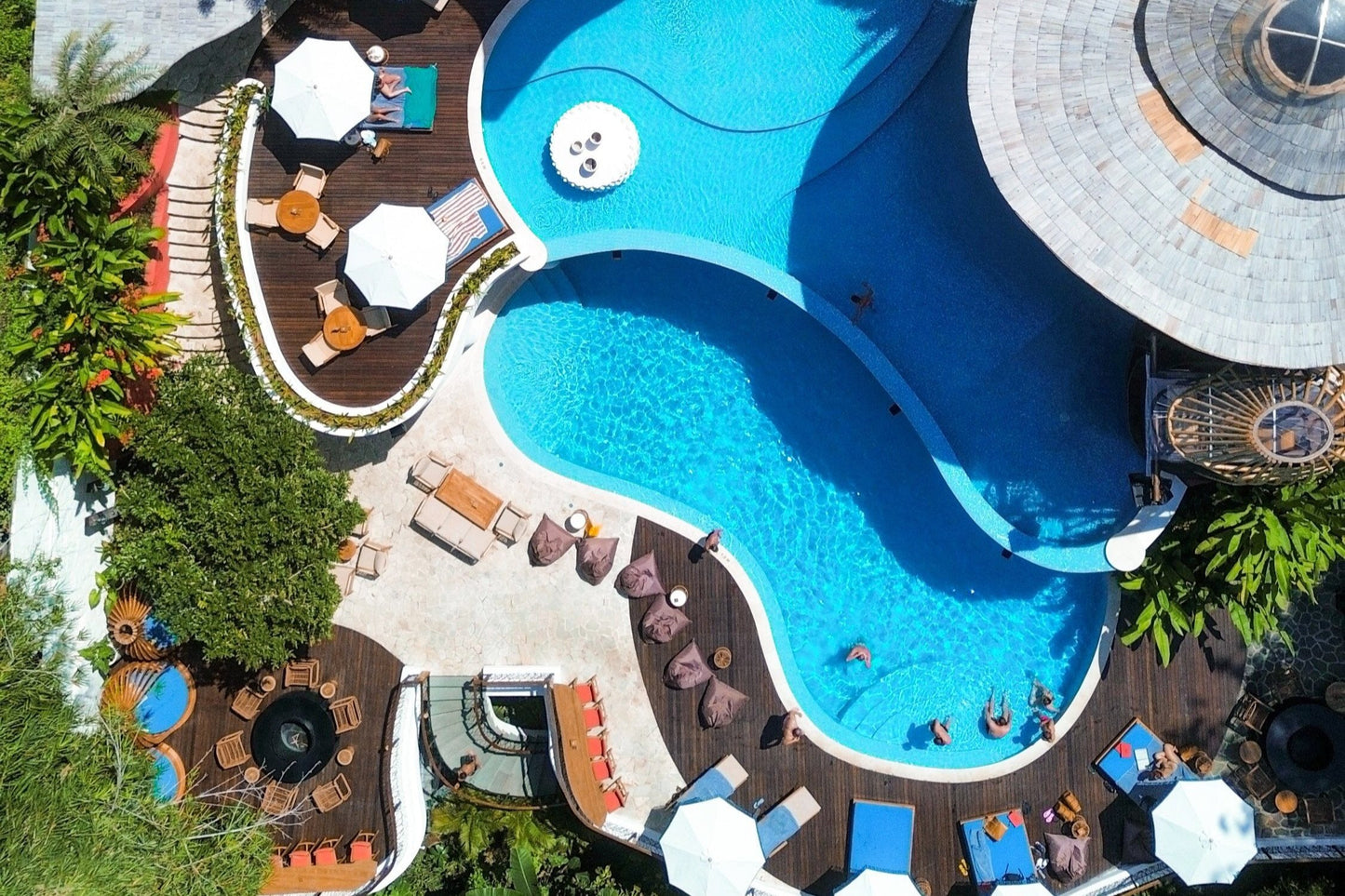 Tuju Ubud Jungle Club Day Pool Club Pools