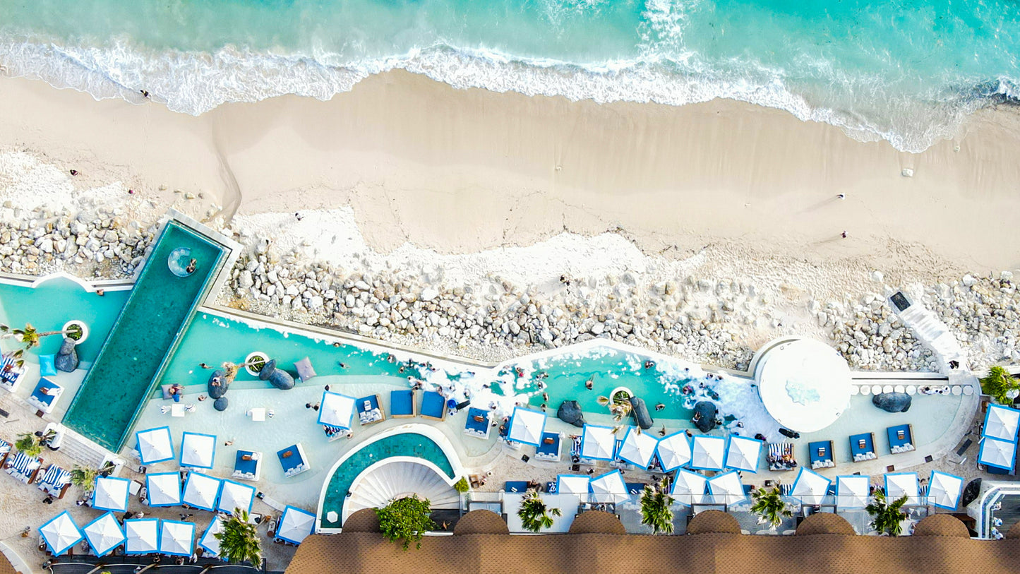 Tropical Temptation Uluwatu Bali Beach Club on Melasti Beach