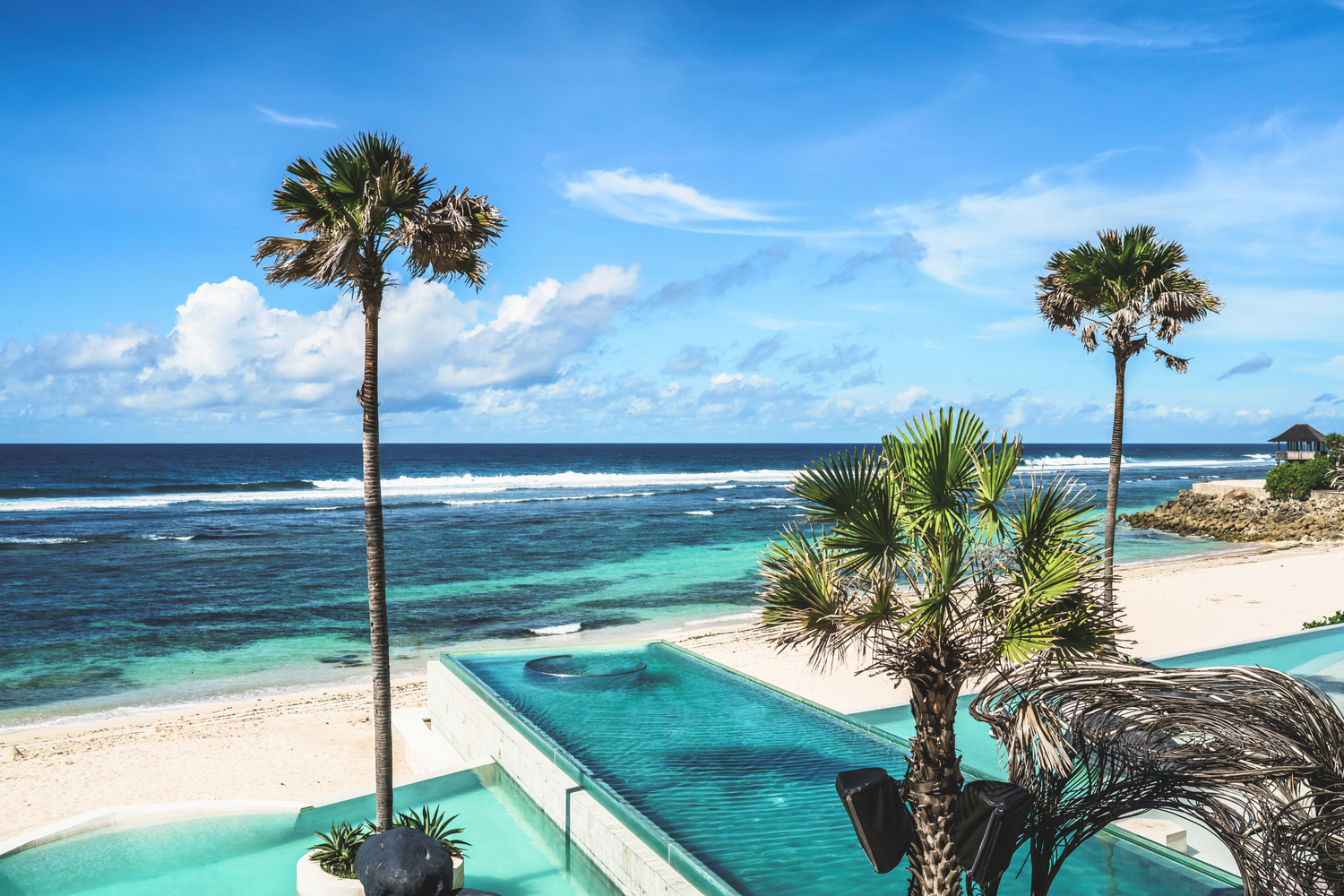 Tropical Temptation Uluwatu Bali Beach Club on Melasti Beach