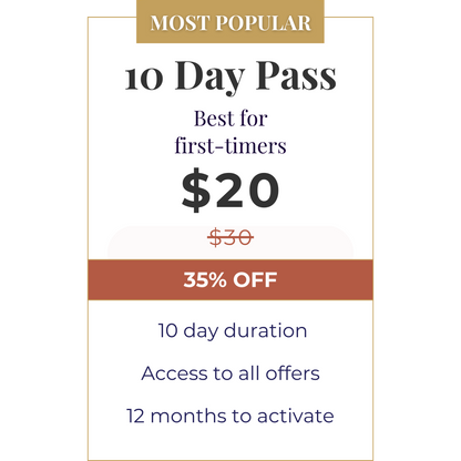 10 Day Bali Beach Club Pass for VIP Benefits & Discounts across Bali Beach Clubs