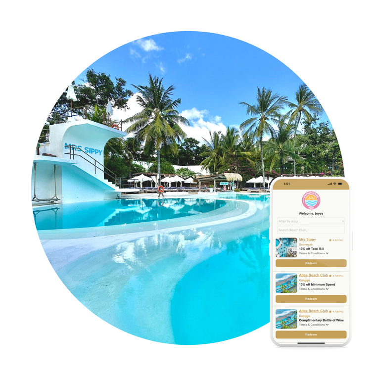 Tropical Temptation Beach Club Uluwatu