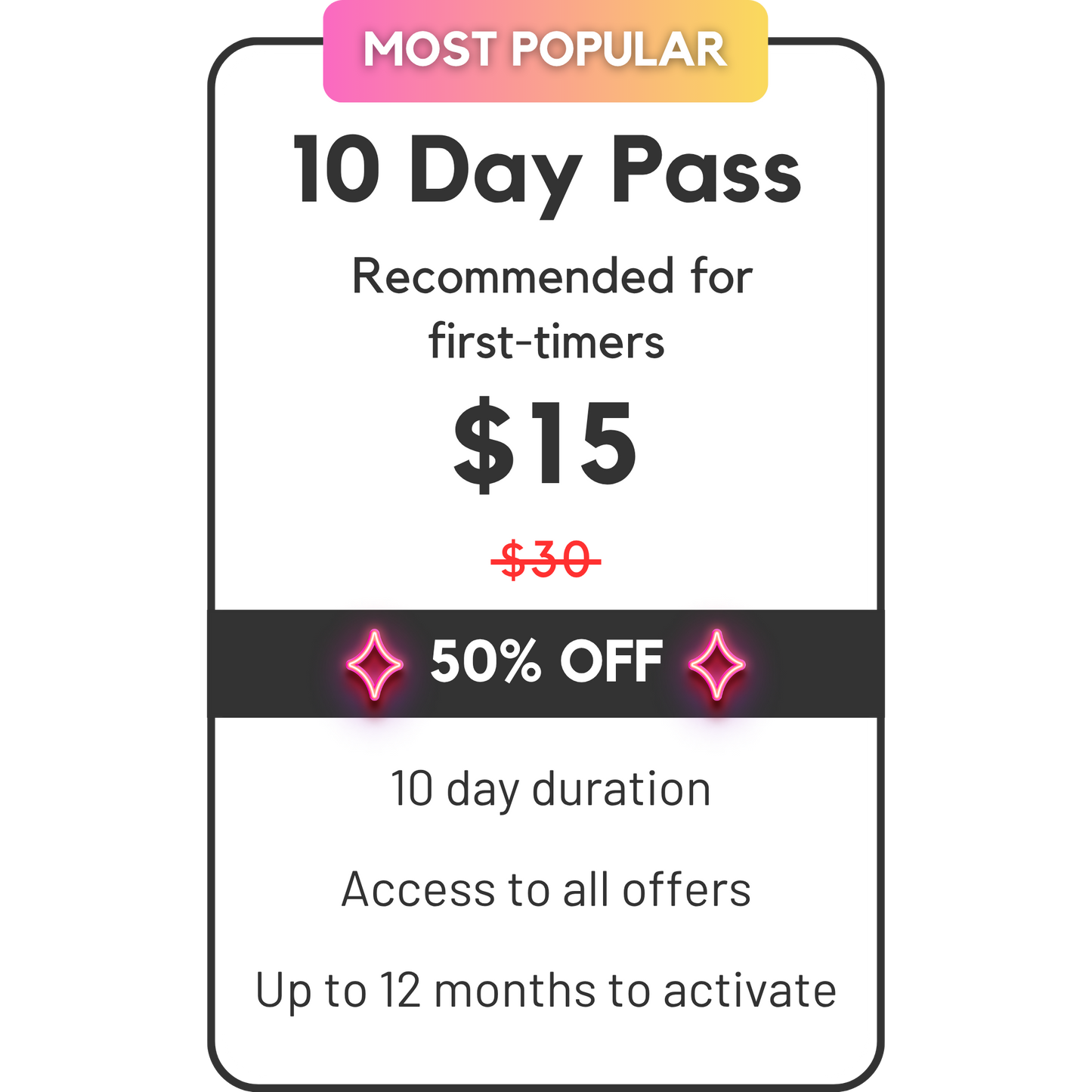 Black Friday Sale 2025 10 Day Pass Bali Beach Club Pass