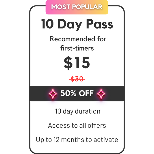 Black Friday Sale 2025 10 Day Pass Bali Beach Club Pass