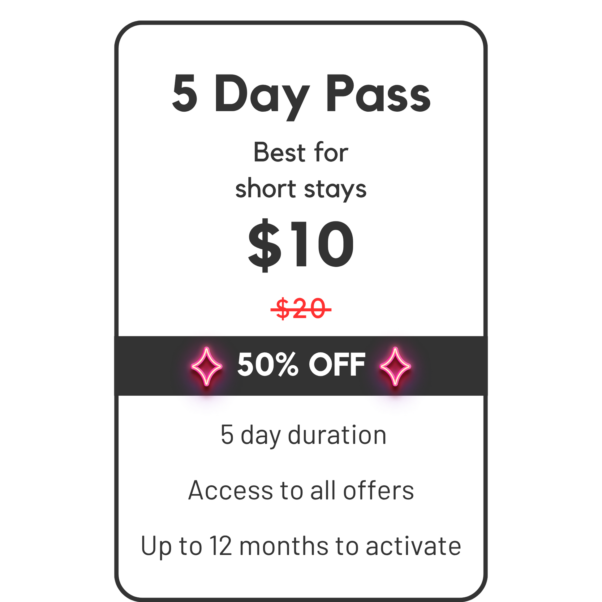 Black Friday Sale 2025 5 Day Pass Bali Beach Club Pass