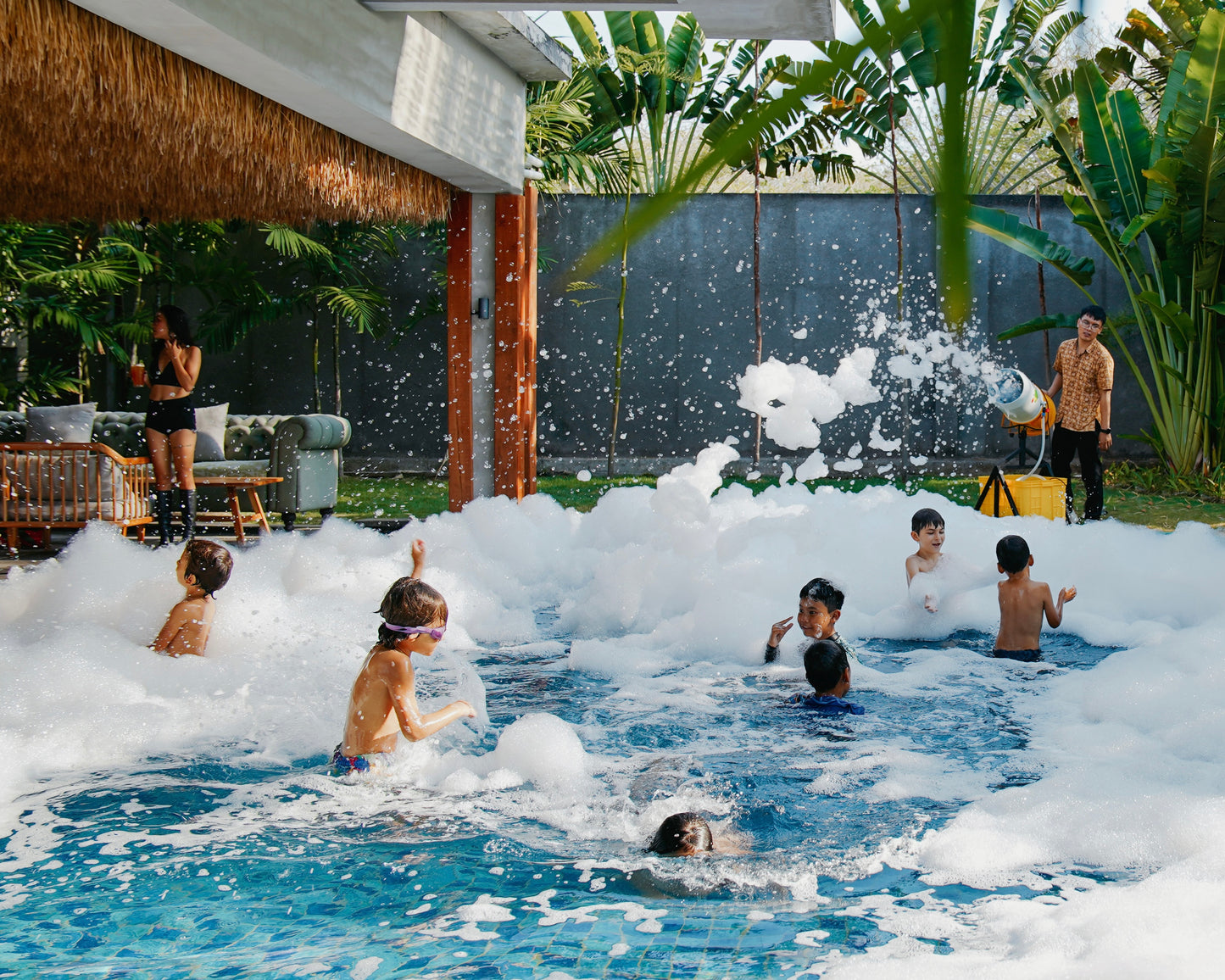 Locca Sea House Bali Beach Club Jimbaran Kids Child Family Friendly Club